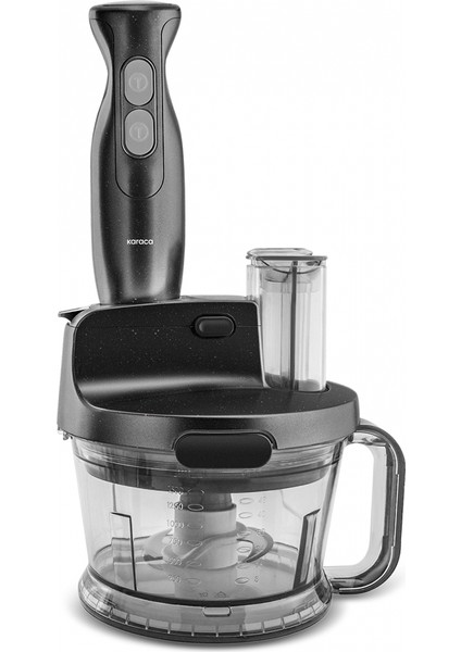 Şık Siyah Mutfak Robotu, 2000W, Güçlü ve Çok Işlevli Tasarım fiyatları