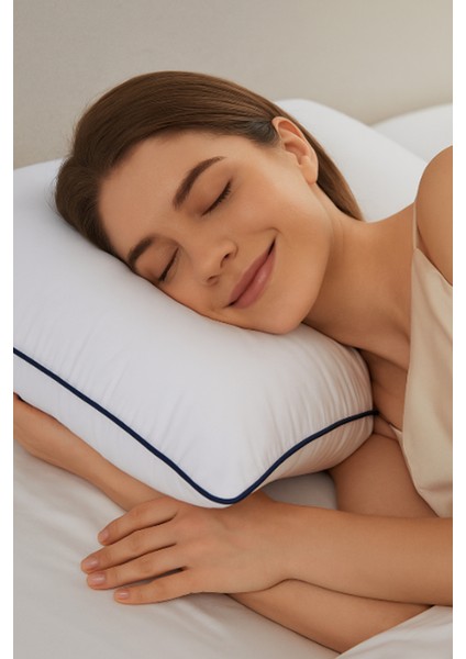 50X70CM Nano Jel Lüks Yastık | 1200GR Anti-Alerjik Pamuklu Yastık