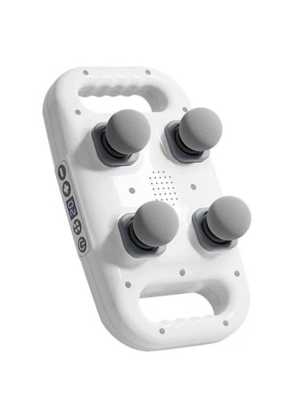 4 Başlıklı Masaj Tabancası - Ergonomik Derin Doku Sırt ve Boyun Masaj Aleti Ağrı ve Sızı Giderici fiyatları