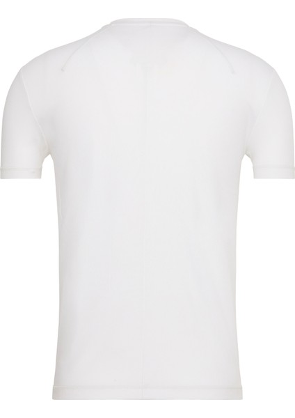 Calvın Kleın Erkek Marka Logolu Organik Pamuklu Günlük Kullanıma Uygun Beyaz T-Shirt LVGMF5K101 100 fırsatları