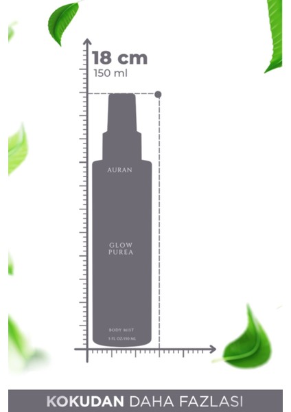 Glow Purea Parfümlü Kadın Vücut Spreyi 150ML indirimleri