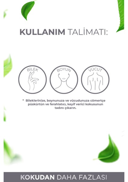 Glow Purea Parfümlü Kadın Vücut Spreyi 150ML