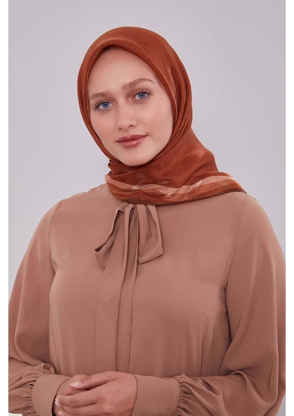 Kiremit Kehribar Eşarp modelleri