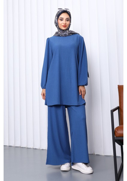 Indigo Bürümcük Tunik Pantolonlu Takım fiyatları