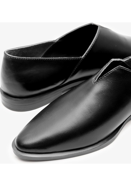 Nova Siyah Deri Kadın Babet indirimleri