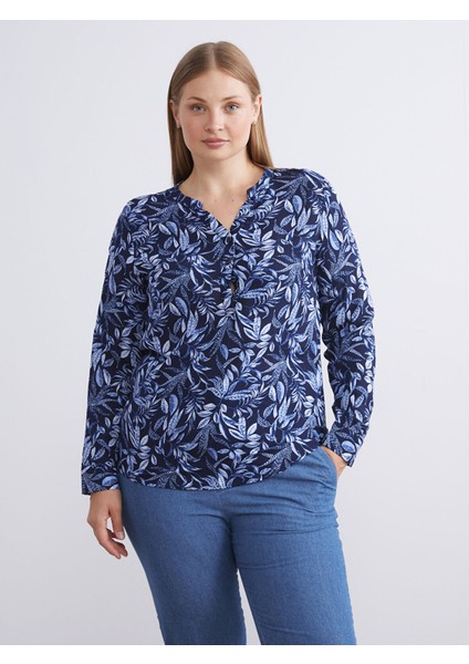 Yeni Sezon Kaçık Yaka Çiçekli Bluz fiyatları