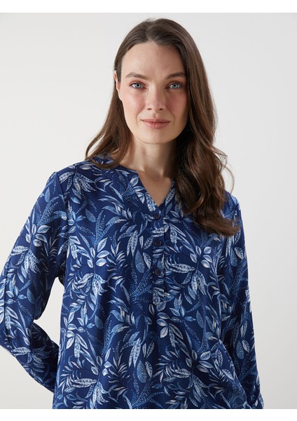 Yeni Sezon Kaçık Yaka Çiçekli Bluz fırsatları