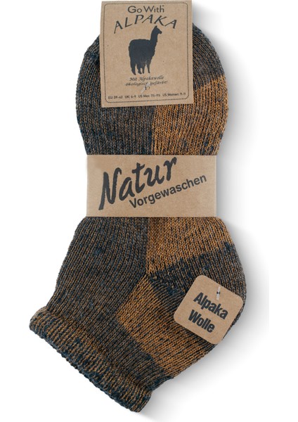 Alpaka Yünlü Tam Havlulu Kalın Termal Bilek Boy Çorap 6007 fiyatları