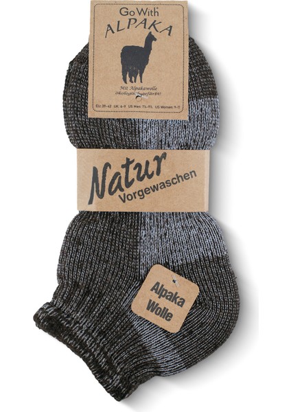 Alpaka Yünlü Tam Havlulu Kalın Termal Bilek Boy Çorap 6007 fiyatları