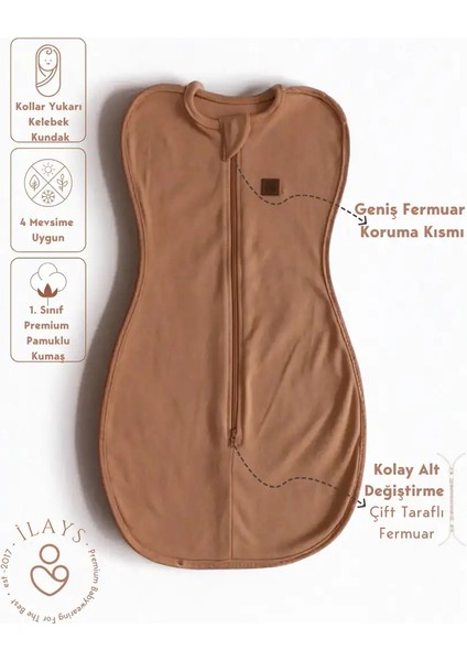 Yenidoğan Kundak Tulumu Uyku Kundağı Uyku Tulumu