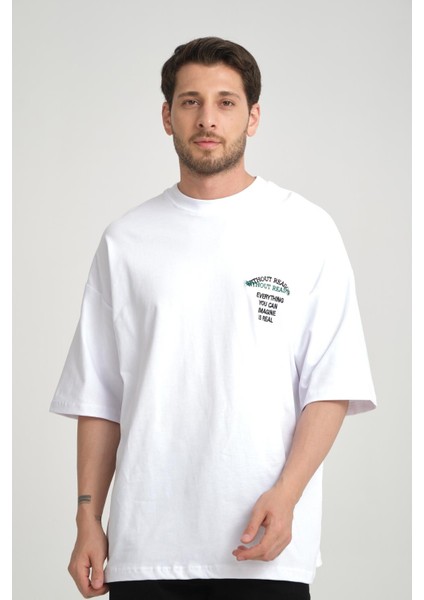 R-5817 Arka Peç Nakış Detaylı Süprem Tişört fiyatları