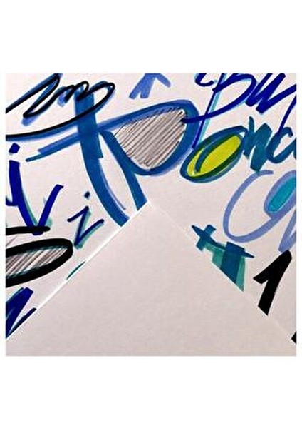 Gradute Bristol A4 180GR 20 Yaprak Düz Renkli Kağıt 21x29.7 cm Boyutunda fiyatları
