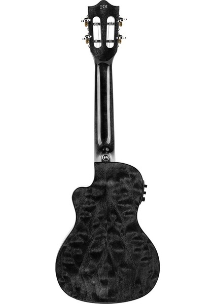 Qm-Bkcec Quilted Maple Concert Elektro Ukulele fiyatları