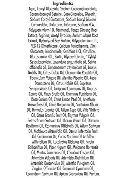 Seyahat Boy Şampuan Dökülme Karşıtı Vegan Formül 50 ml Tüm Saçlar İçin