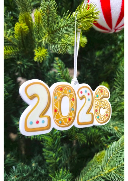 2025 Yazılı Yılbaşı Süsü Özel Üretim Akrilik 6x14 cm fırsatları