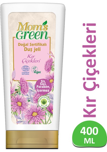 Doğal Sertifikalı Duş Jeli - Kır Çiçekleri 400 ml