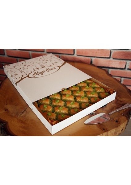 Baklava Tepsi Kutusu 600GR fırsatları