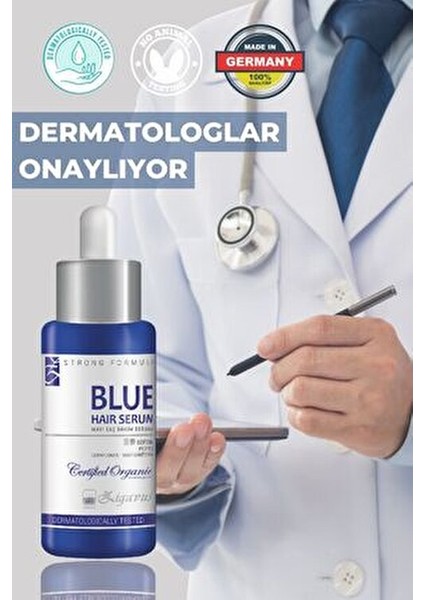 Mavi Saç Bakım Serumu Dökülme Karşıtı Bitki Özlü 3x33 ml Tüm Saç Tipleri İçin fırsatları