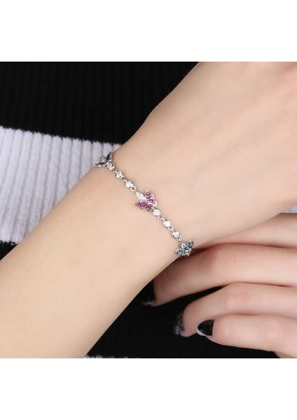 ​925 Ayar Gümüş Kelebek Bileklik fiyatları