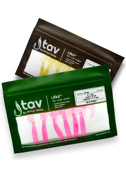 Lifex Orak 52 mm 1.2 gr Silikon Yem fiyatları