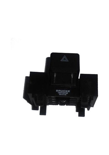 180749780 - Dörtlü Flaşör Anahtarı Tmpr Siyah