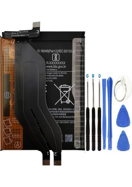 Xiaomi Redmi K50/K50 Pro Pil Batarya BM5D + Tamir Set