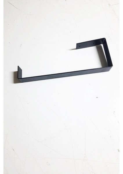 Mat Siyah Metal Kağıt Havlu Askısı – Mutfak Banyo Havlu Tutacağı Askısı Vida Veya Yapıştırmalı modelleri