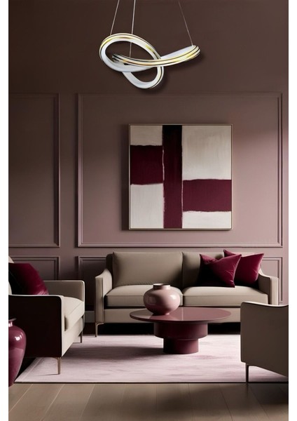 Nadya White Gold Tek Renk Modern Sarkıt LED Avize fiyatları