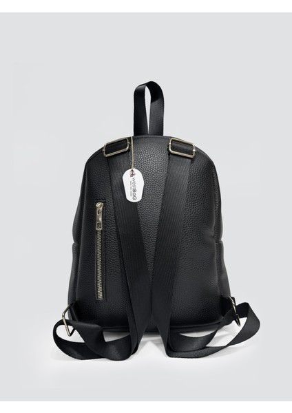 Unisex Suni Deri Fermuarlı Çok Gözlü Sırt Çantası modelleri