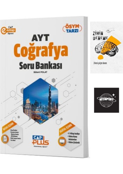 Ayt Coğrafya Plus Soru BANKASI+ZIHINDENEME-KD908