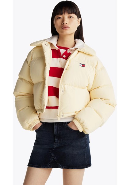 Tjw Crp Badge Collar Down Puffer Mont