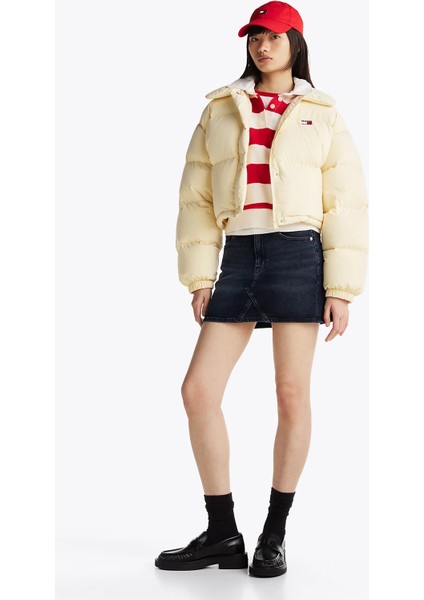 Tjw Crp Badge Collar Down Puffer Mont fiyatları