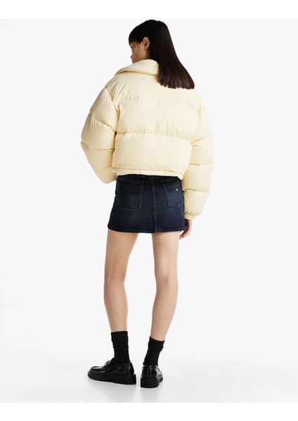 Tjw Crp Badge Collar Down Puffer Mont modelleri