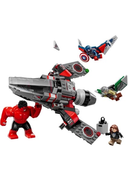 LEGO Marvel Kaptan Amerika ile Red Hulk Savaşı 76292