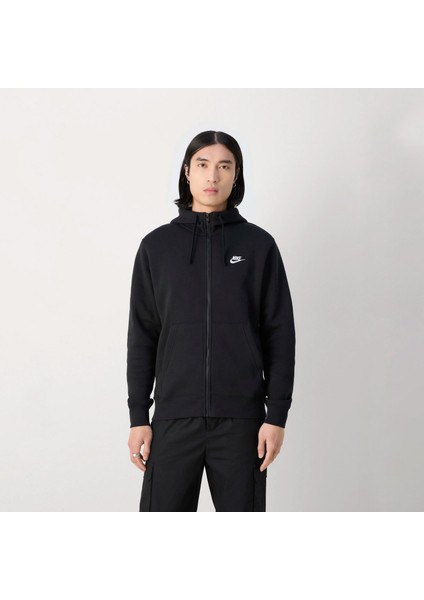 Club Fleece Fz Bb Fermuarlı Hoodie BV2645-010