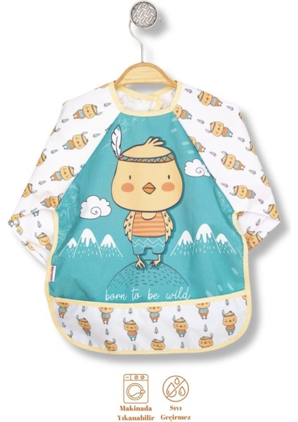 Laura Baby Uzun Kollu Sıvı Geçirmez Mama ve Aktivite Önlüğü modelleri