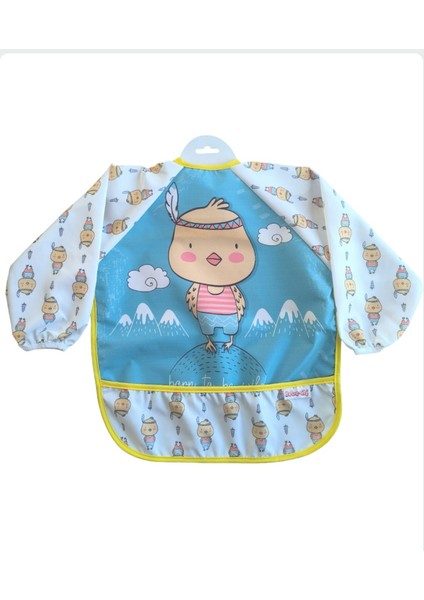 Laura Baby Uzun Kollu Sıvı Geçirmez Mama ve Aktivite Önlüğü indirimleri