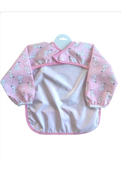 Laura Baby Uzun Kollu Sıvı Geçirmez Mama ve Aktivite Önlüğü fırsatları