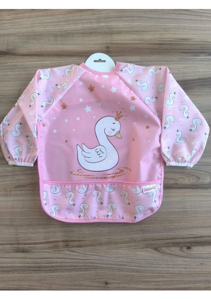 Laura Baby Uzun Kollu Sıvı Geçirmez Mama ve Aktivite Önlüğü