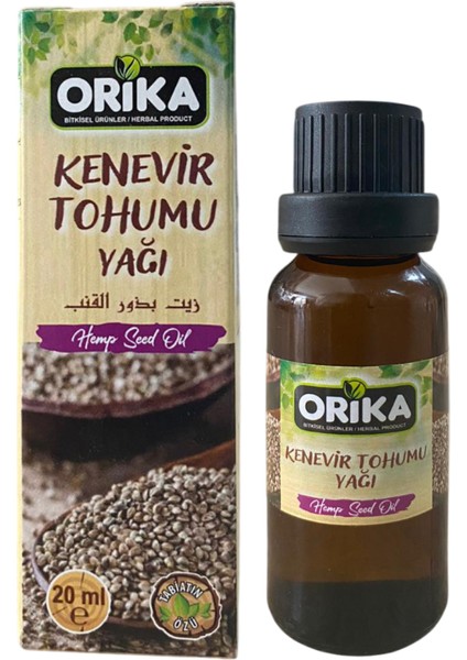 Kenevirtohumu Yağı 20 ml