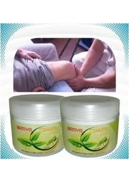 Mucizevi Bamya Tohumu Vücut,eklem, Ağrıları Için Krem 100 ml x 3 Adet fiyatları
