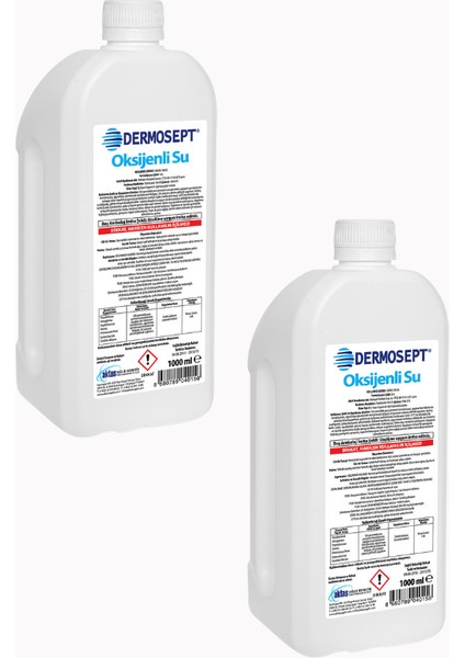 Oksijenli Su 1000 ml 2'li
