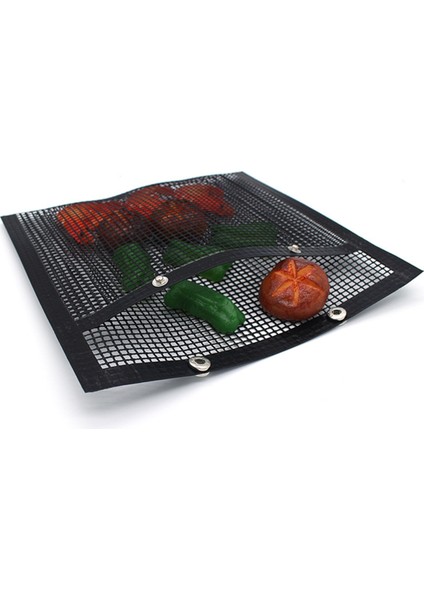 Paket Barbekü Izgara Poşeti Yeniden Kullanılabilir, Yeniden Kullanılabilir Yapışmaz Barbekü Izgara Poşeti/balık Sebze Et Için Izgara Matı (Yurt Dışından) indirimleri