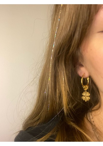 Paslanmaz Çelik Yonca Küpe fiyatları