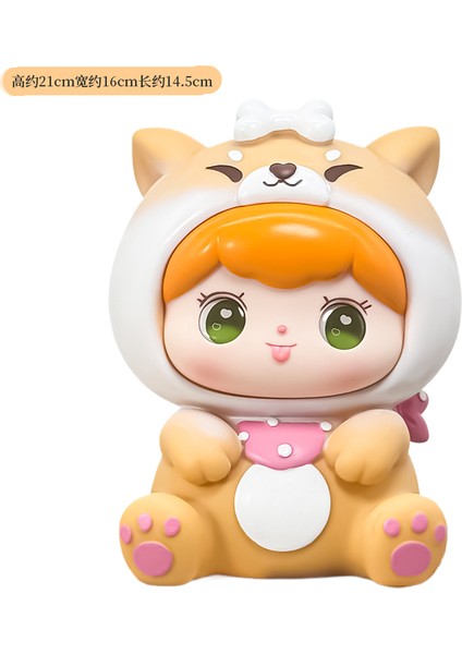 2025 Yeni Tip Karikatür Küçük Hayvan Para Kasası 3-10 Yaş Arası Hem Koyabilir Hem Alabilir Büyük Çocuk Tasarruf Kutusu (Yurt Dışından)