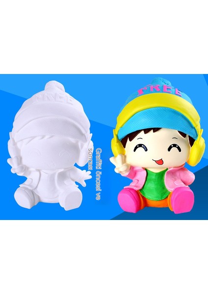 El Yapımı Tasarımlı, Boyama Oyuncağı Olan Çocuk Için El Işi Kumbara (Yurt Dışından) modelleri