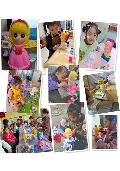 El Yapımı Tasarımlı, Boyama Oyuncağı Olan Çocuk Için El Işi Kumbara (Yurt Dışından) indirimleri