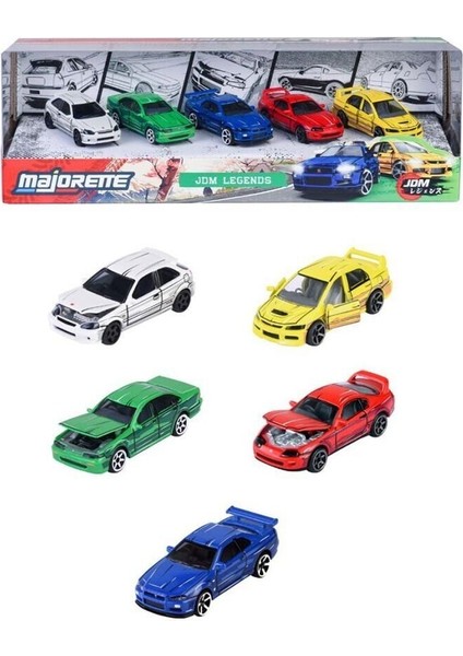 8504105000 Jdm Legends Anime 5 Pieces Giftpack