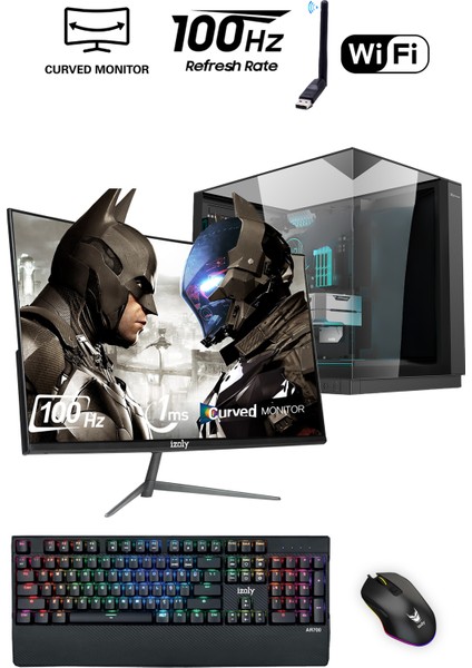 Warband I5 10400F 16GB 512GB M2 Nvme RTX2060 Super Oc 8gb ''24 Masaüstü Oyun Bilgisayarı