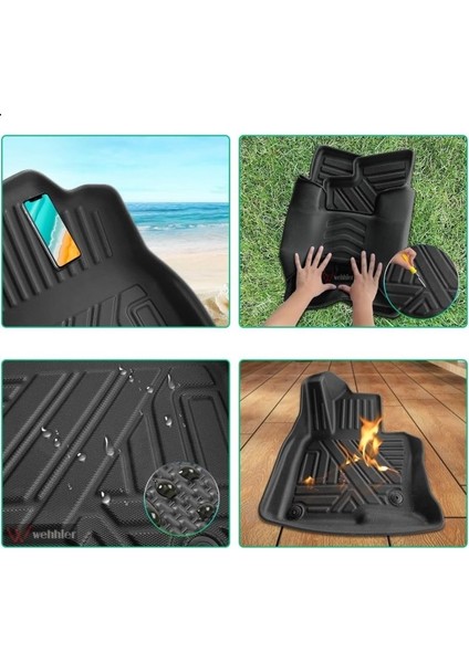 Fıat Albea 2002-2003-2004-2005-2006-2007-2008-2009-2010-2011-2012-2013 4d Carbon Desen Premıum Paspas fırsatları